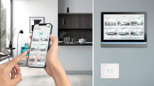 New graphical user interface for AVE home automation