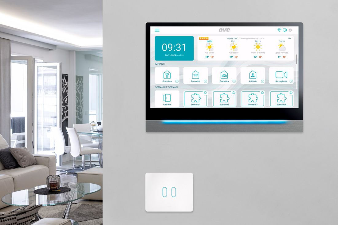 Touch Screen da 18" per la Smart Home