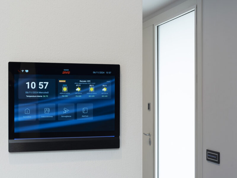 Supervisore domotico touch screen AVE