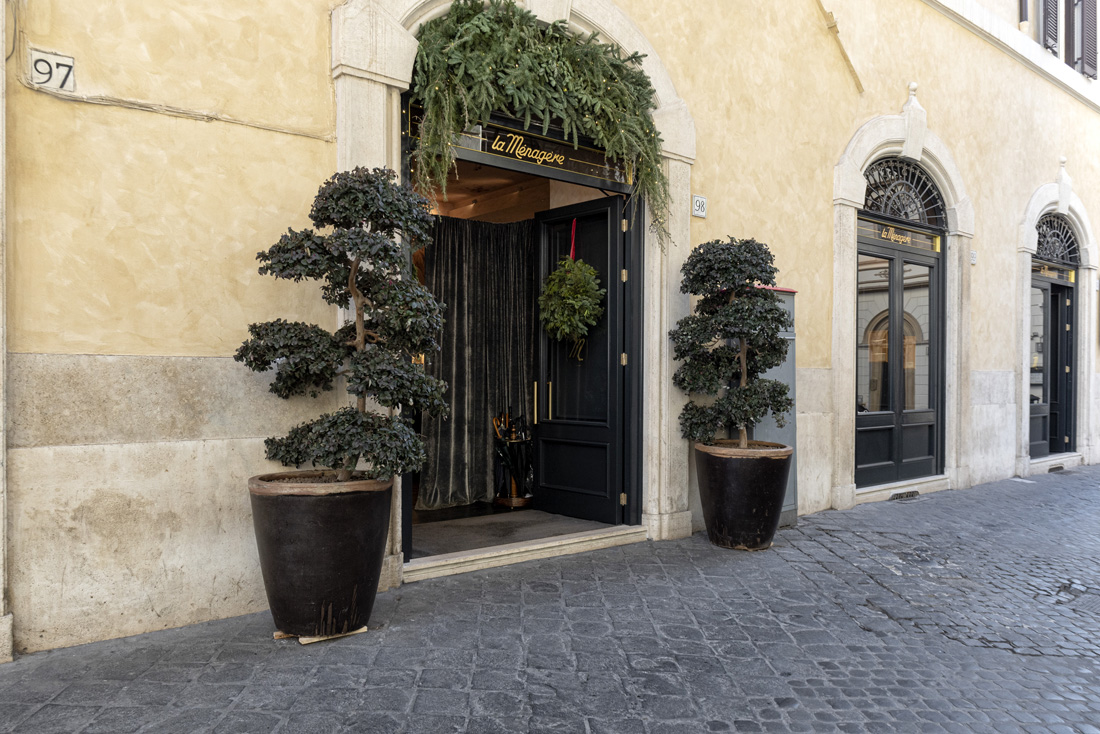 Vista interna del locale La Ménagère a Roma