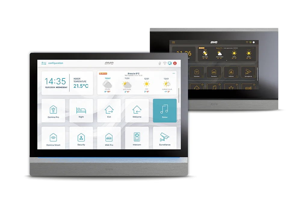 Videocitofonia IP con touch screen interattivi