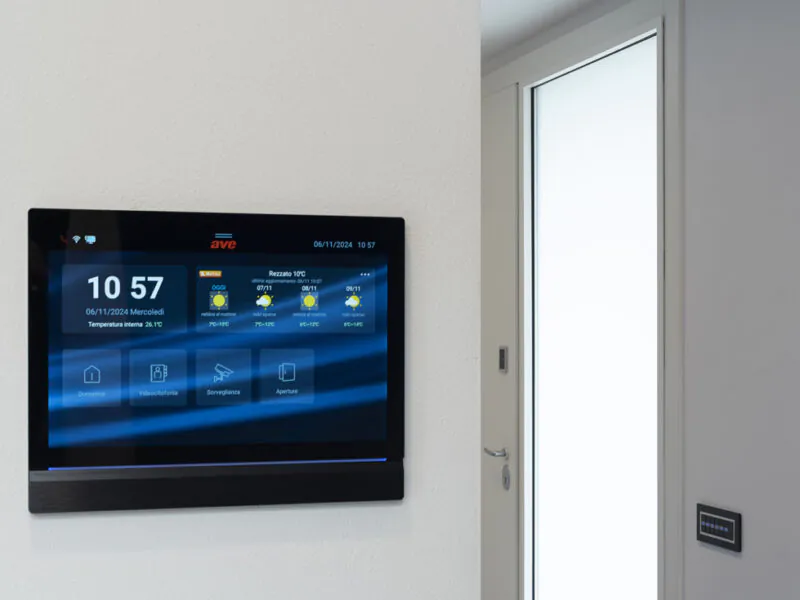 Supervisore domotico touch screen AVE